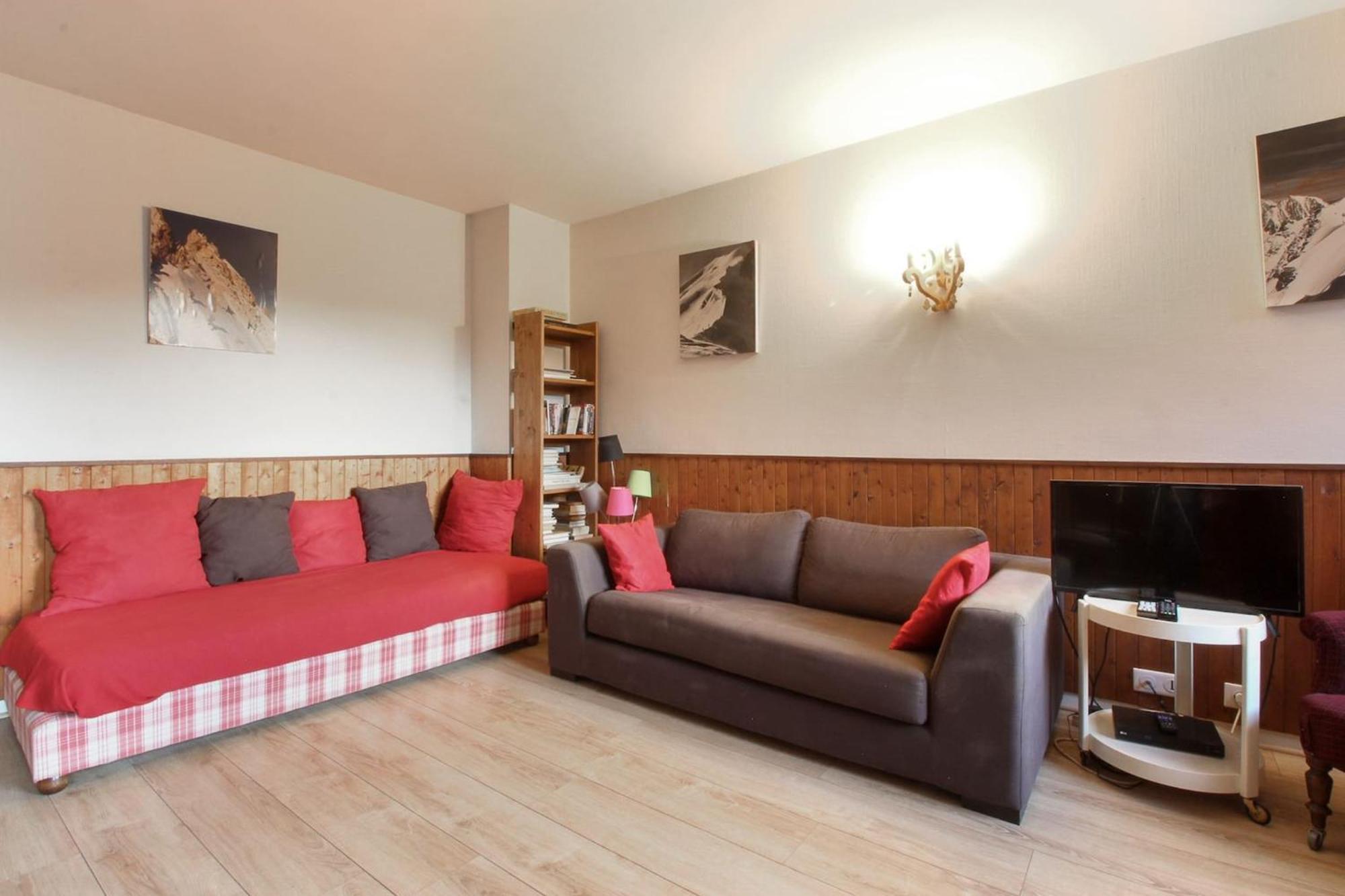 Les Pecles Mt Blanc - Chamonix Center Apartment Bagian luar foto